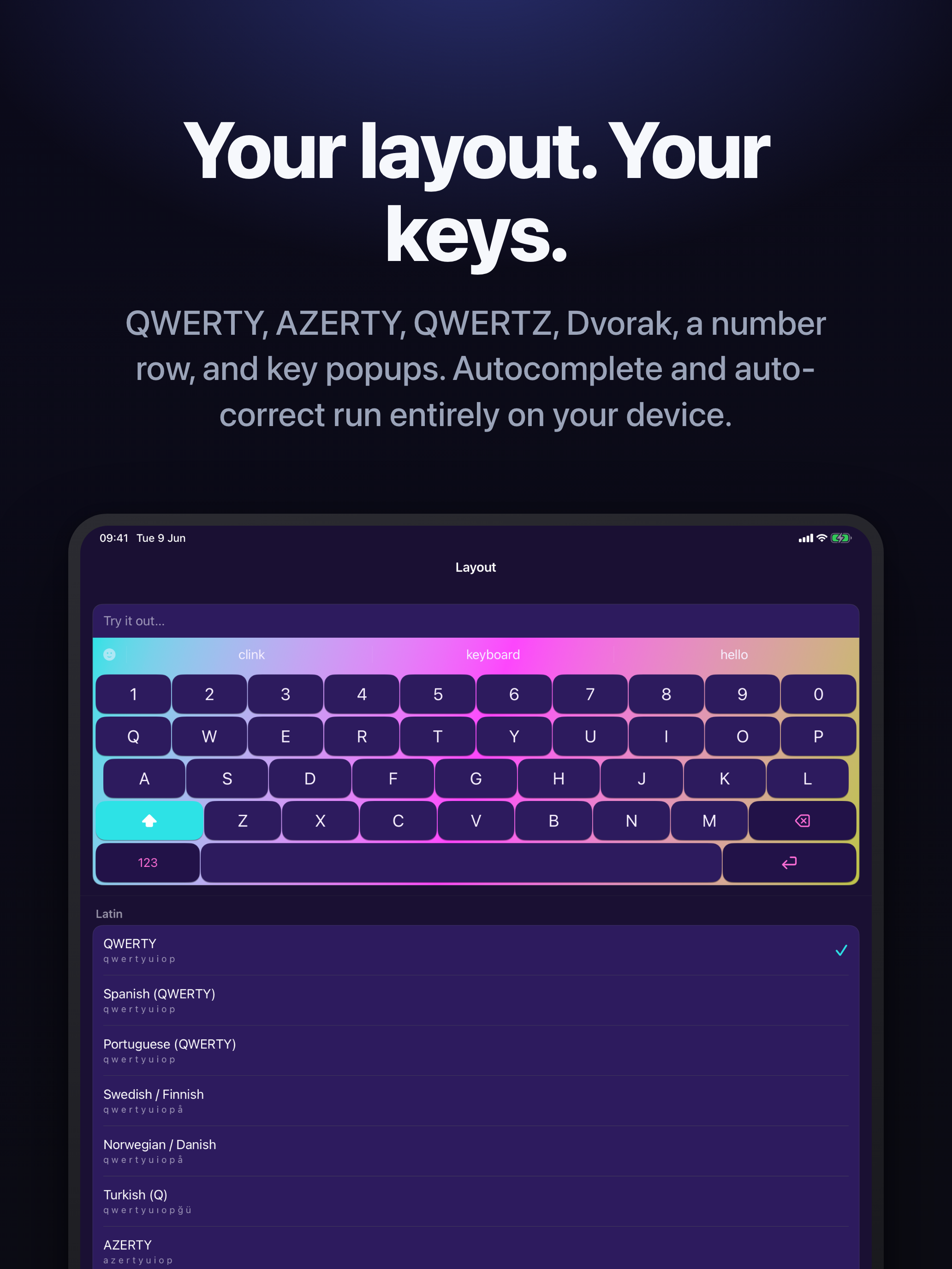 Clink: Custom Keyboards screenshot 11