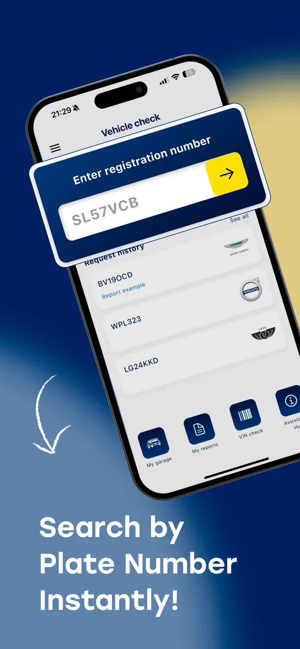Screenshot #1 pour Car Check UK: Vehicle History
