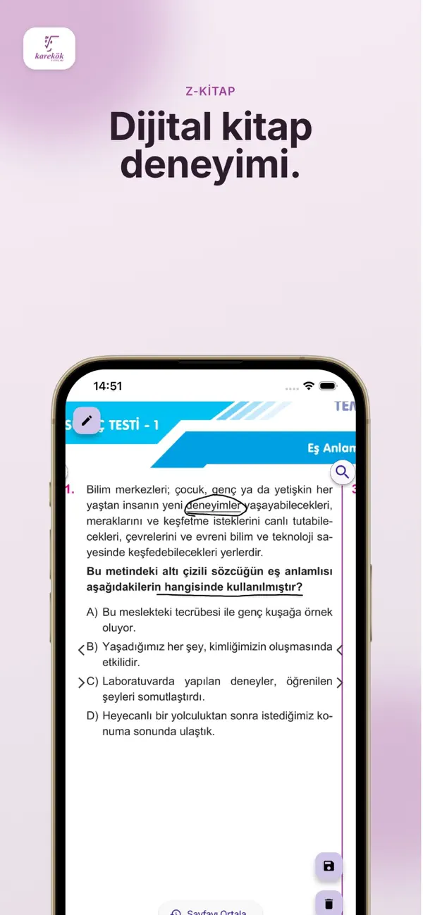 Screenshot #3 pour Karekök Mobil Kütüphane