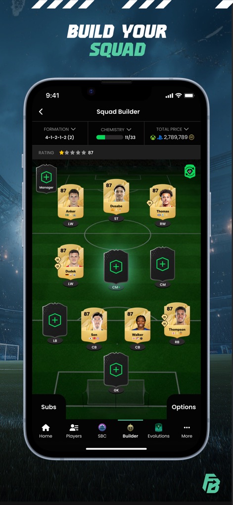 FUTBIN FC 26 Evolutions & More - Master Your Squad