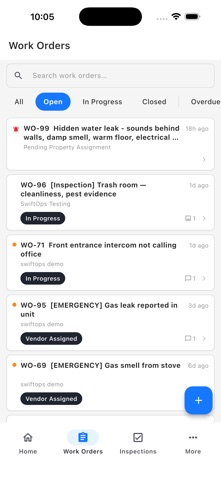 Swiftlane Operations screenshot