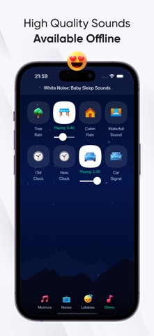 White Noise: Baby Sleeper iPhone screenshot