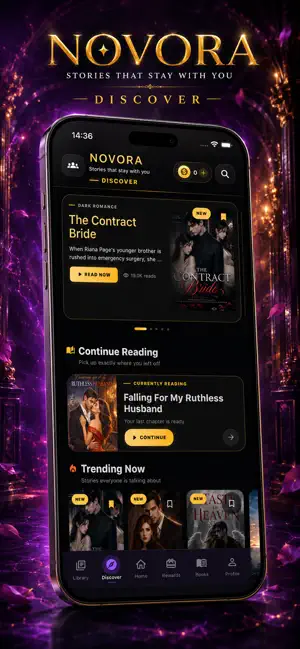Novora - Novels & Stories screenshot 1
