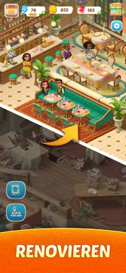 Screenshot von Flambé®: Merge And Cook auf dem iPhone 3