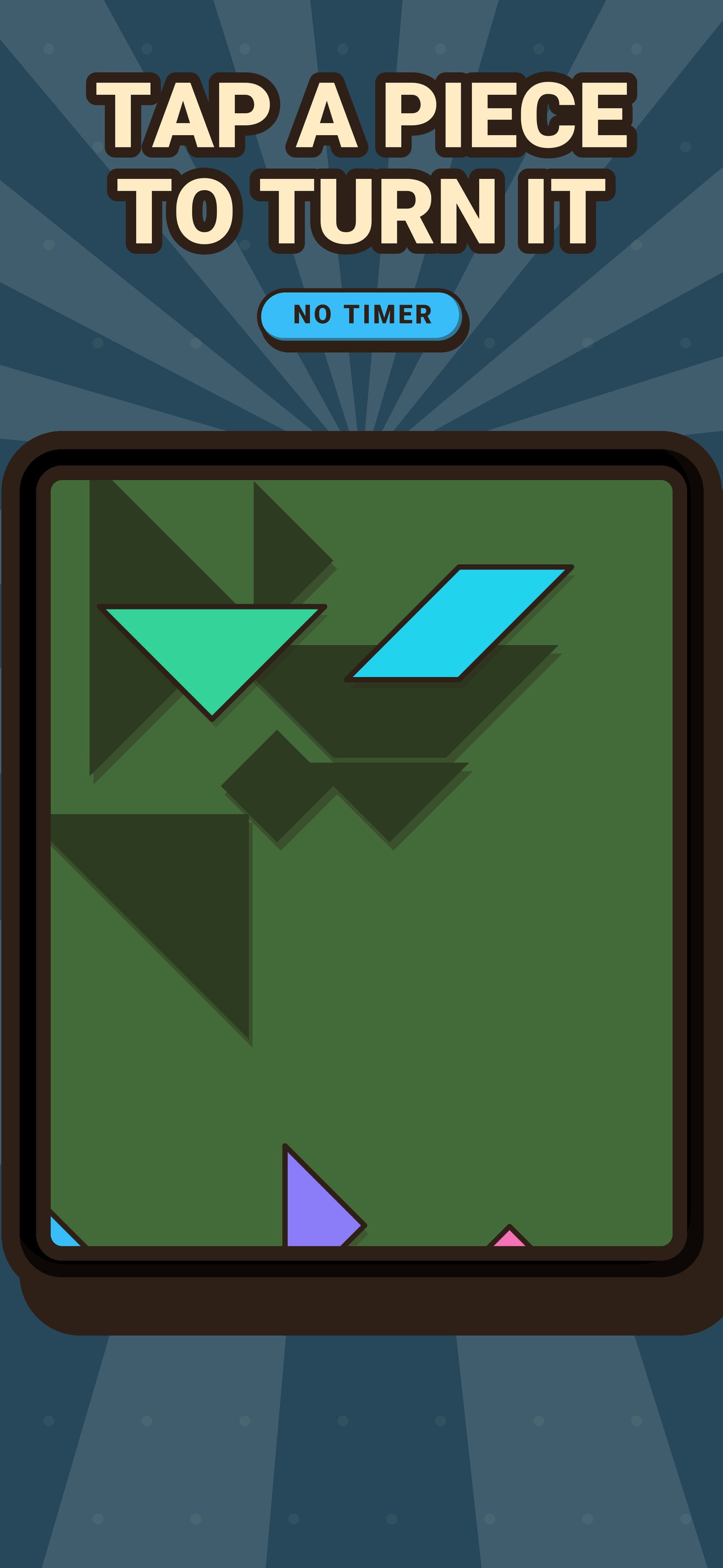 Screenshot 2 of Tangram Grove: Shape Fit