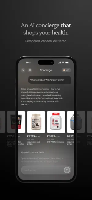 Elixir: AI Health Concierge screenshot 1