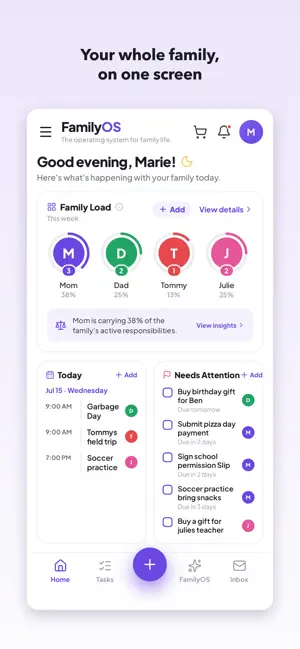 FamilyOS – Family Hub screenshot 1