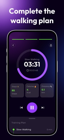WalkRuns-Walking Weight Loss — App Store screenshot 3