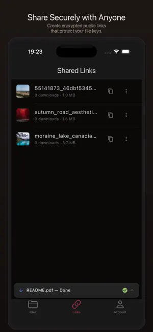 Hoodik: Private Cloud Storage screenshot 2