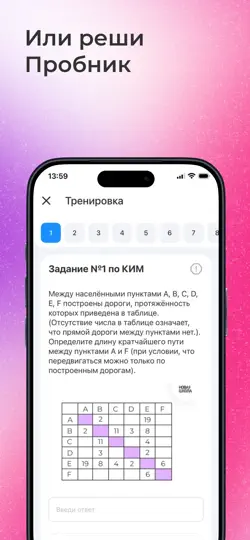 Скриншот ЕГЭ Информатика: база заданий на iPhone 4