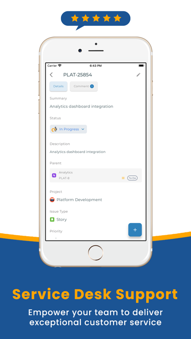 Mobile for Jira Screenshot