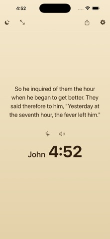 Scripture Clock: Verse Time Screenshot 6 of 8