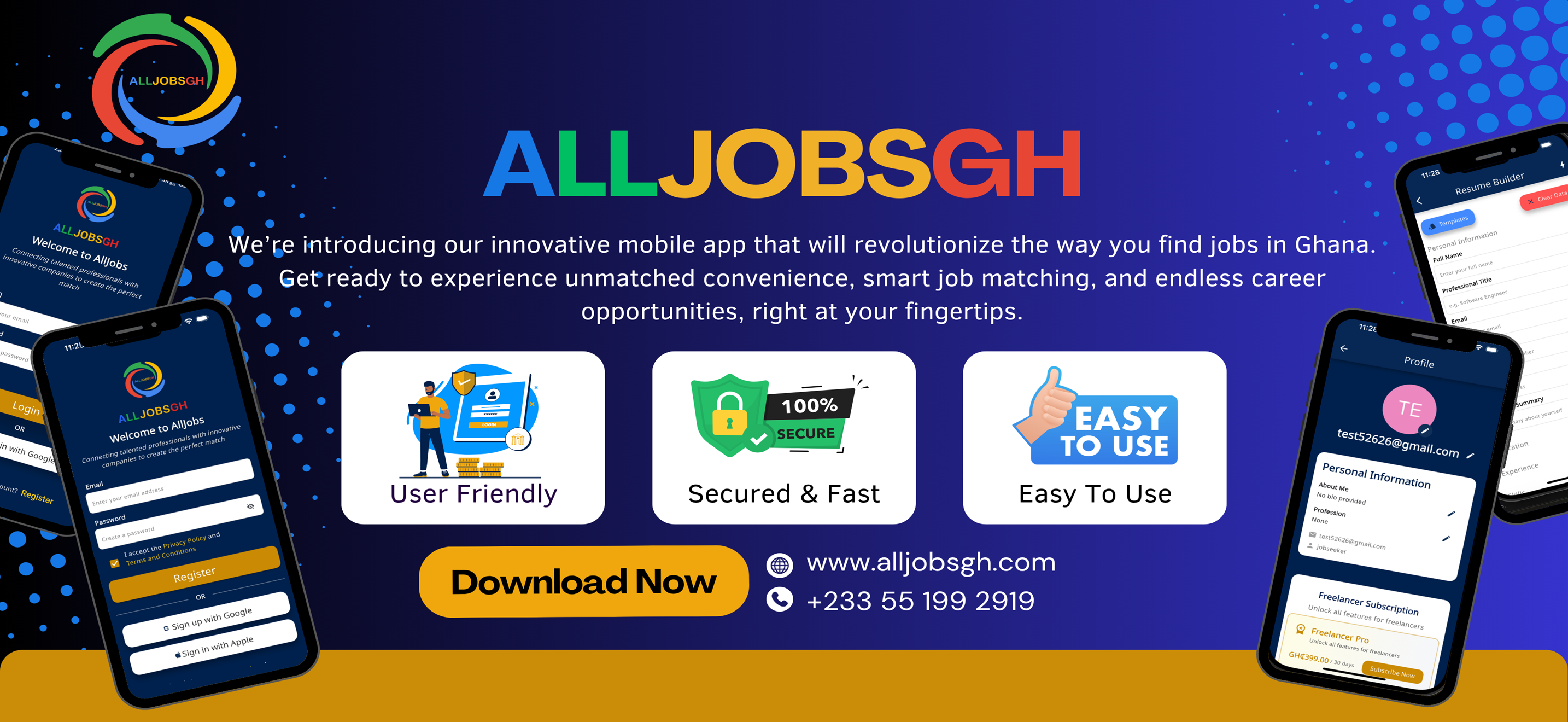 ALLJOBSGH - Jobs & Freelancers