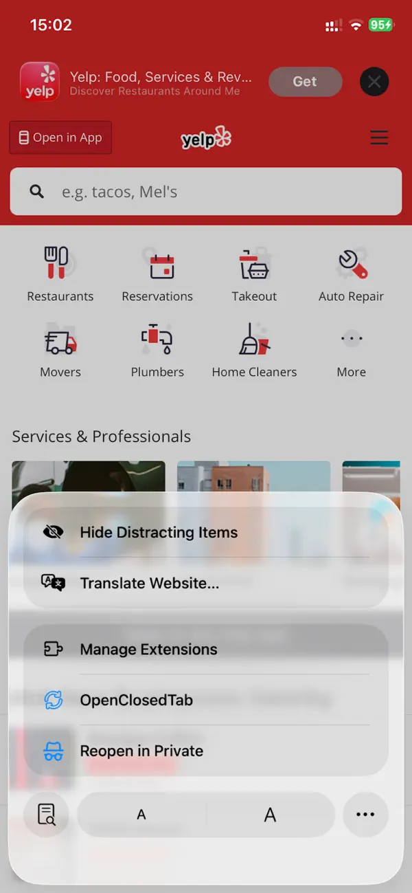 #1. TabUndo: Private & Restore (iOS) بواسطة: Vigo Global