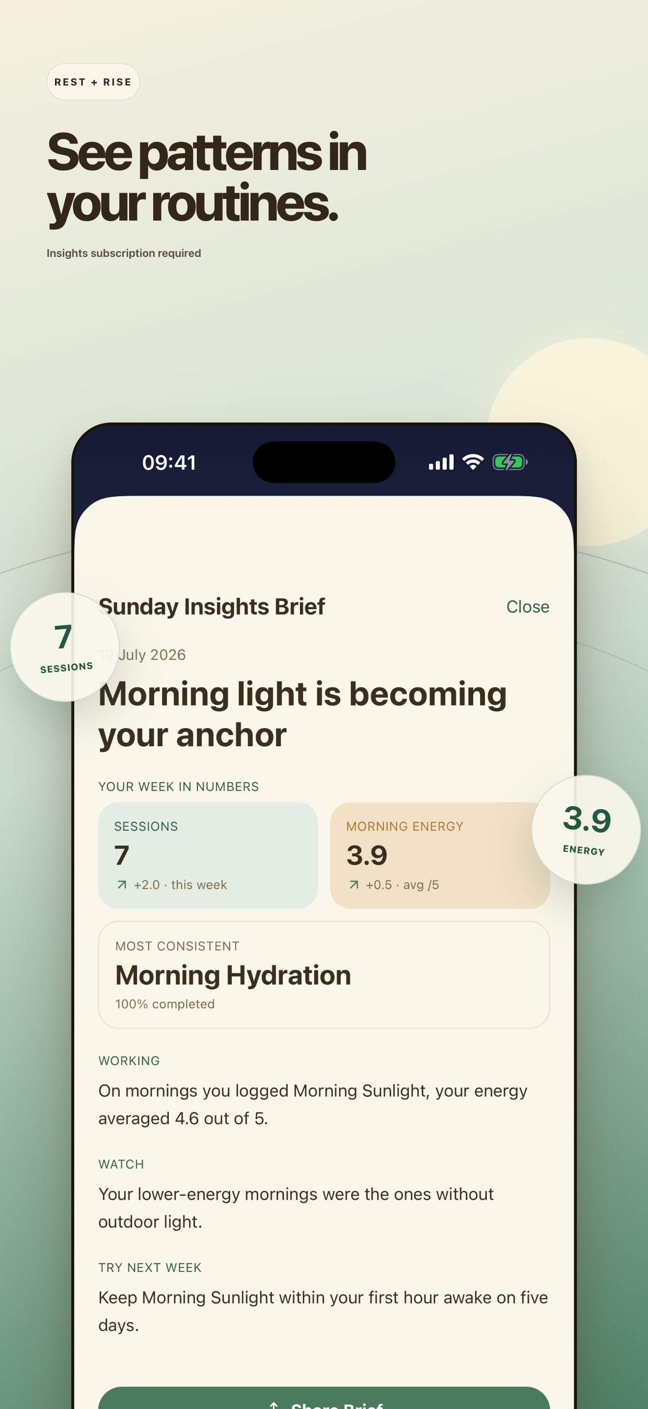 Rest+Rise Sleep & Wake Rituals screenshot 5