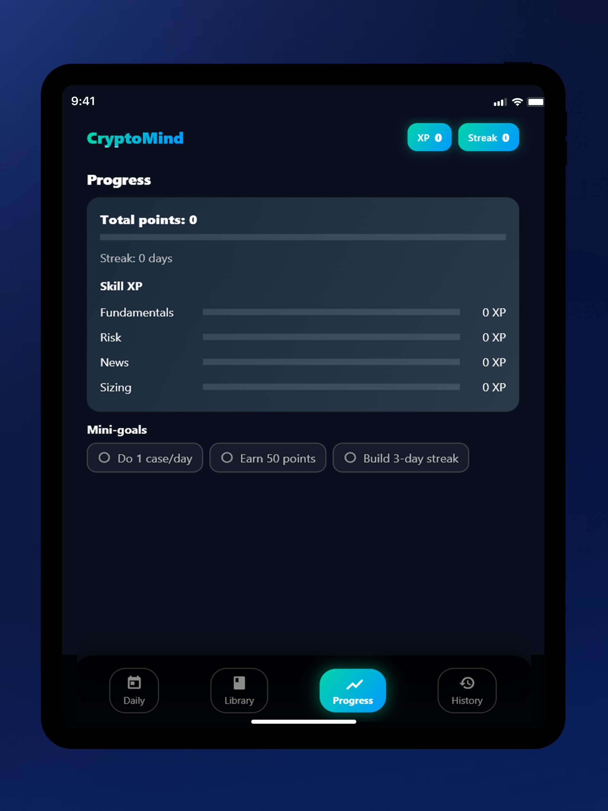 CryptoMind - Studying