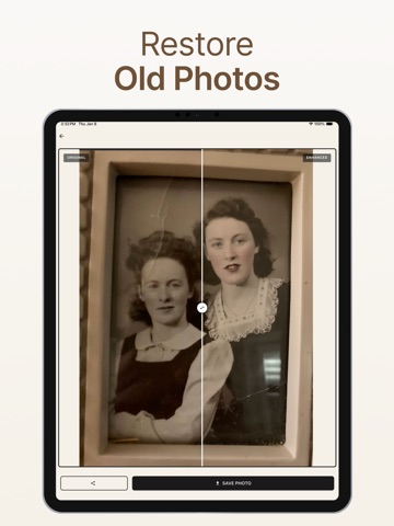 AI Photo Enhancer - FixIt iPad screenshot