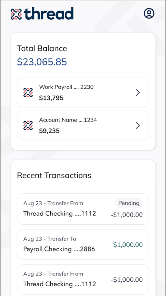 #1. Thread | Personal Banking (iOS) By: Thread Bank
