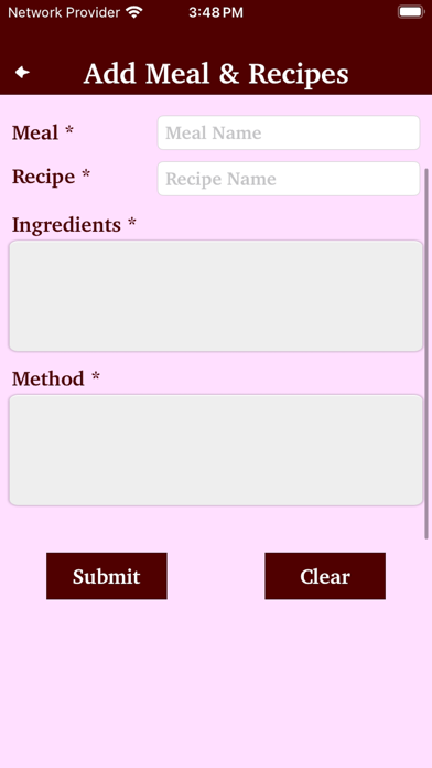 Hindi Recipes - Meal Reminder Screenshot