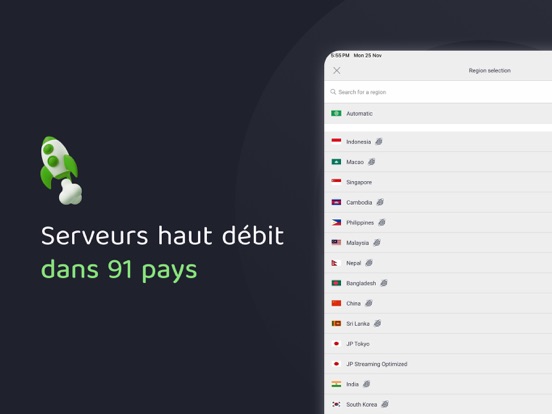 Screenshot #6 pour VPN: Private Internet Access