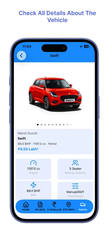 RTO - eChallan, Vehicle info screenshot 5 of 10