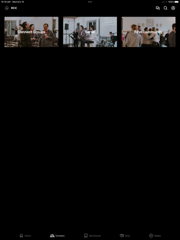 Redemption City Church – CO iPad screenshot 2 - Education app