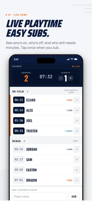 Game Time Coach screenshot 1