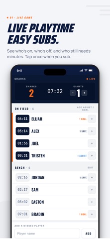 Game Time Coach screenshot