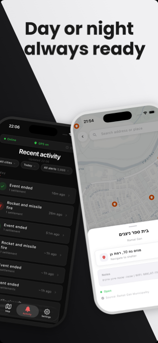 Sheltr - Rocket Alerts Screenshot 8 of 8