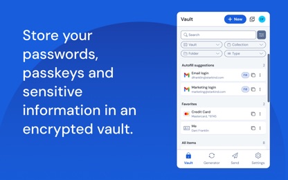 Bitwarden screenshot 1