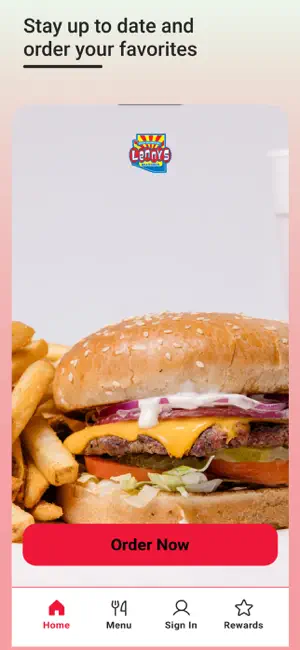 Lennys Burger screenshot 1