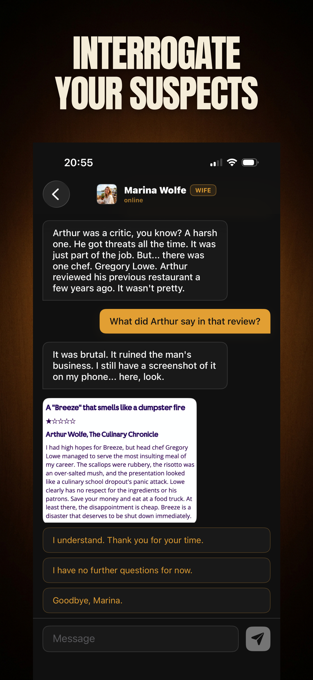 Coldfiles: Mobile Detective screenshot 4