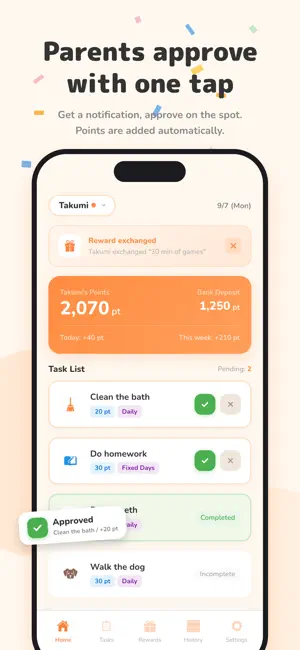 Kiddo! | Chores, money screenshot 4