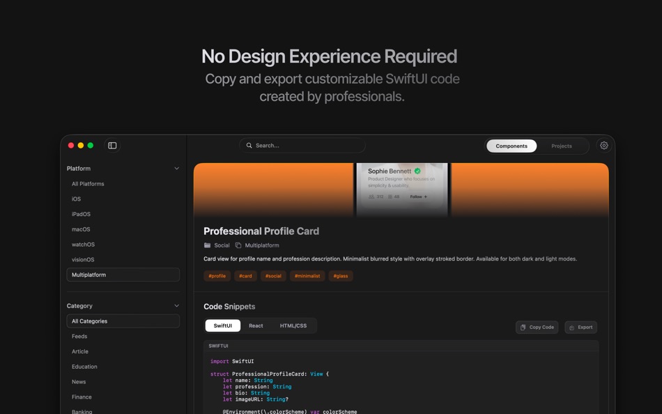 #2. Movil.dev (macOS) By: Ihor Trach