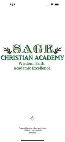 Sage Christian Academy iPhone screenshot