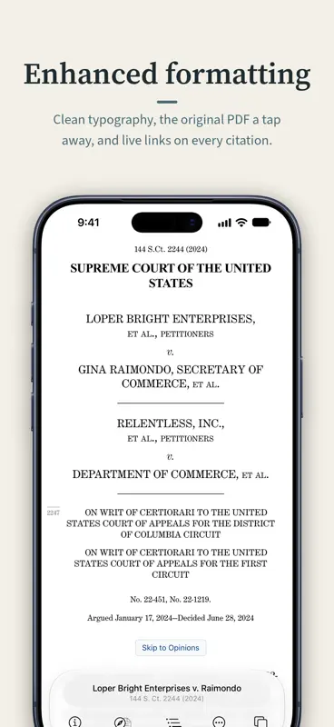 Case Viewer: find & read cases screenshot 2 of 6