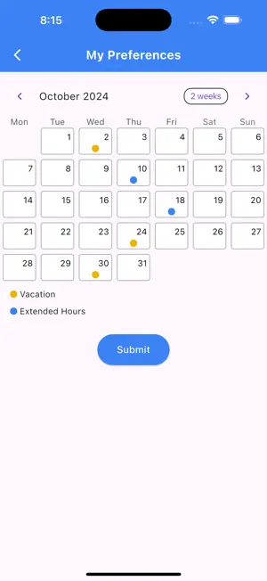 Calltime Physician Scheduling screenshot 3