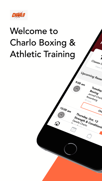Charlo Boxing iPhone screenshot 1 - Health & Fitness app