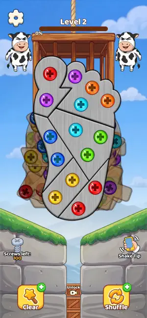 Goose Me Out: Screw Puzzle screenshot 1