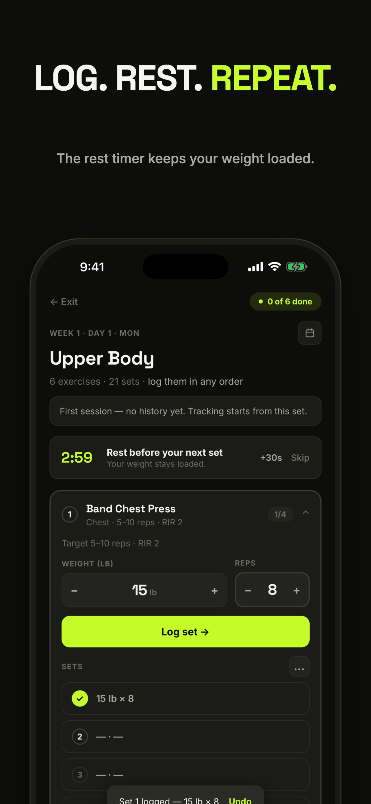 LIFT — Hypertrophy Coach screenshot 7