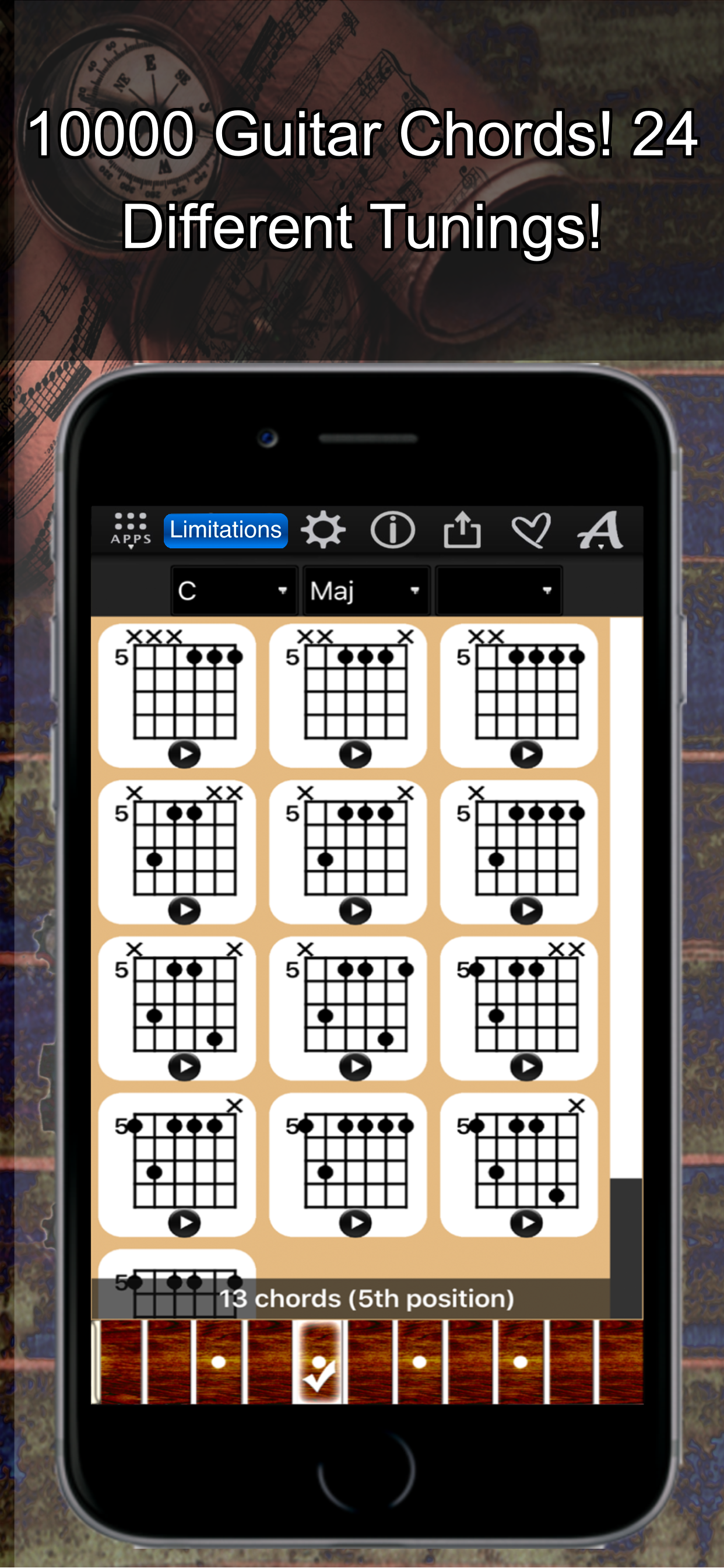 Guitar Chords Compass Lite