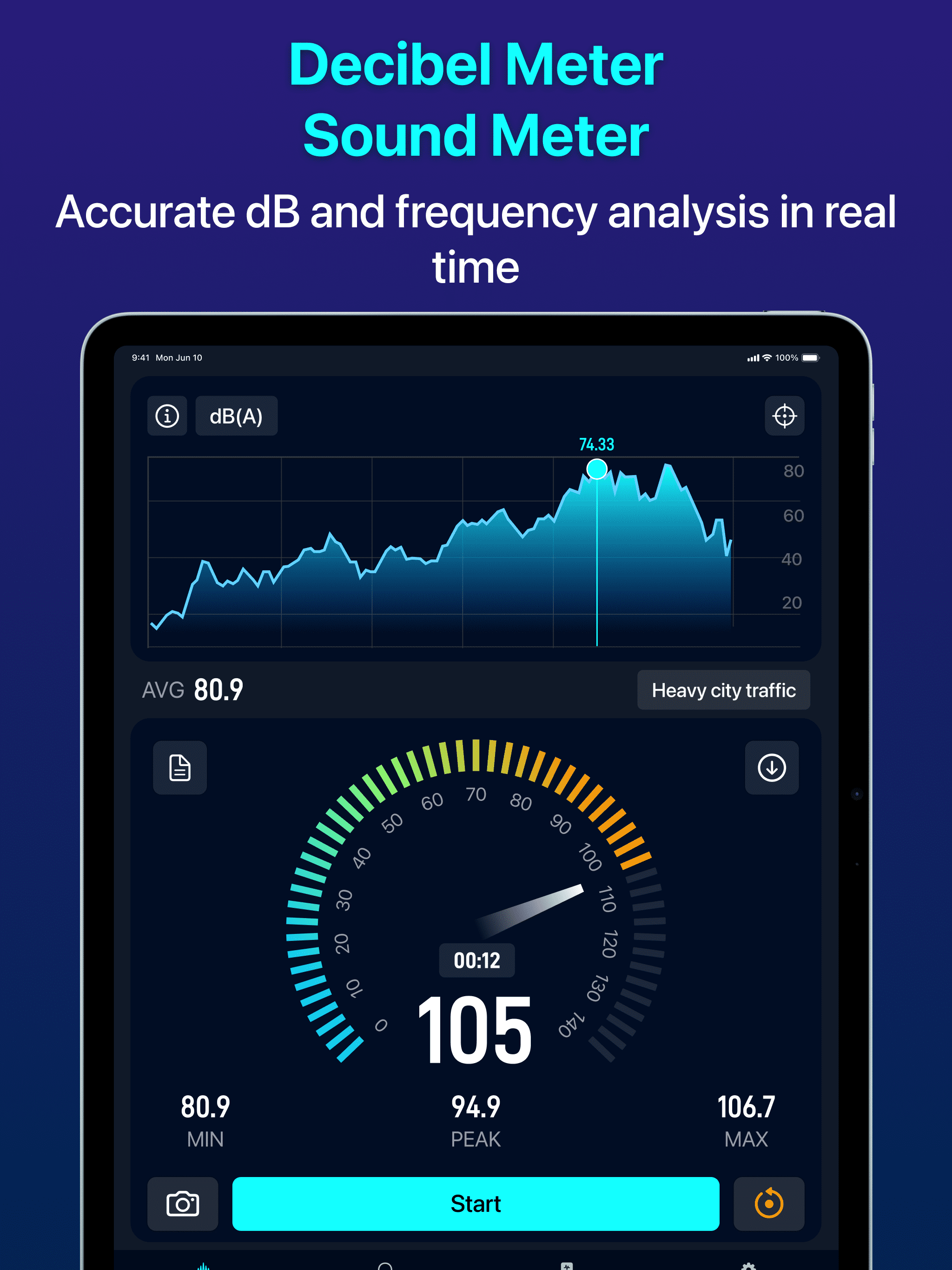 Decibel: dB Sound Meter screenshot 8