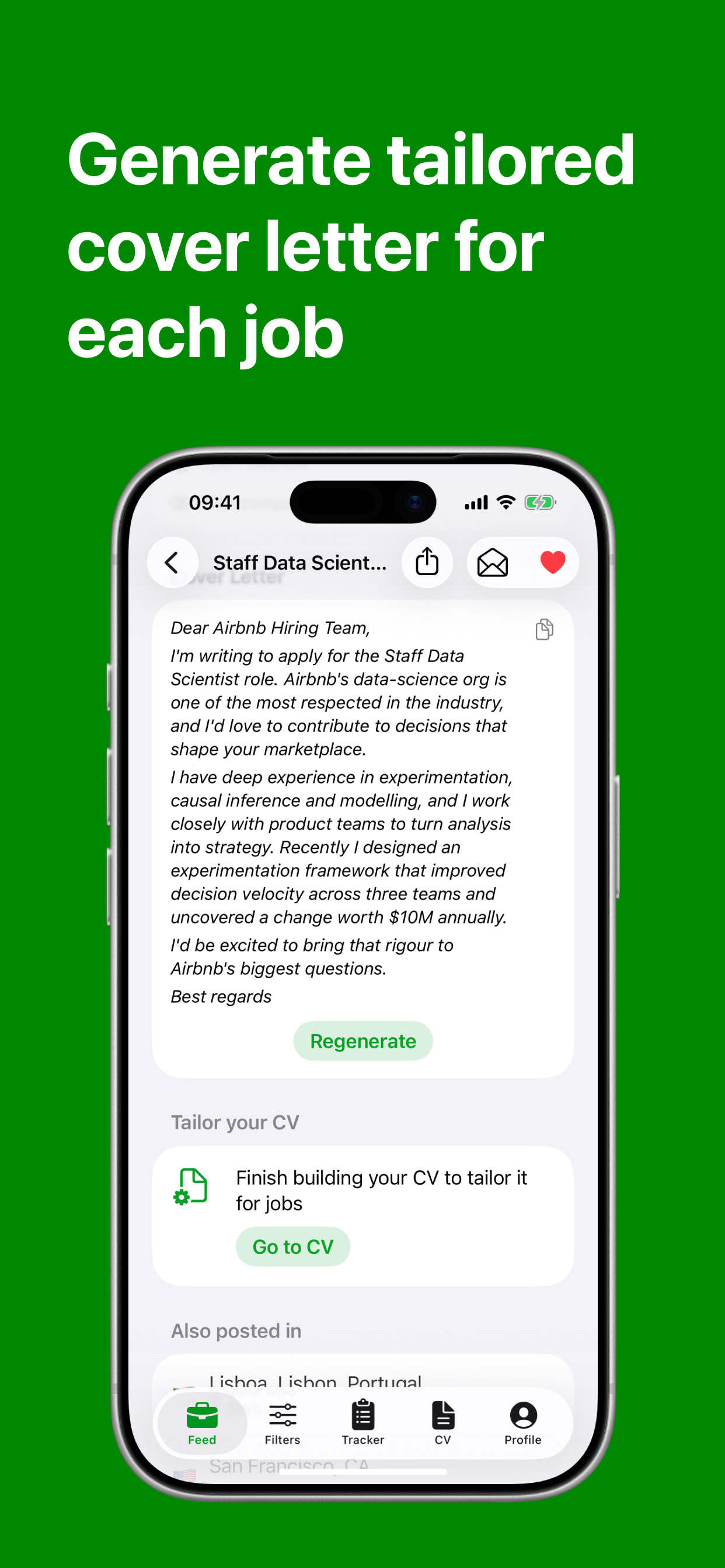 Get U Hired: AI Job Alerts screenshot 6
