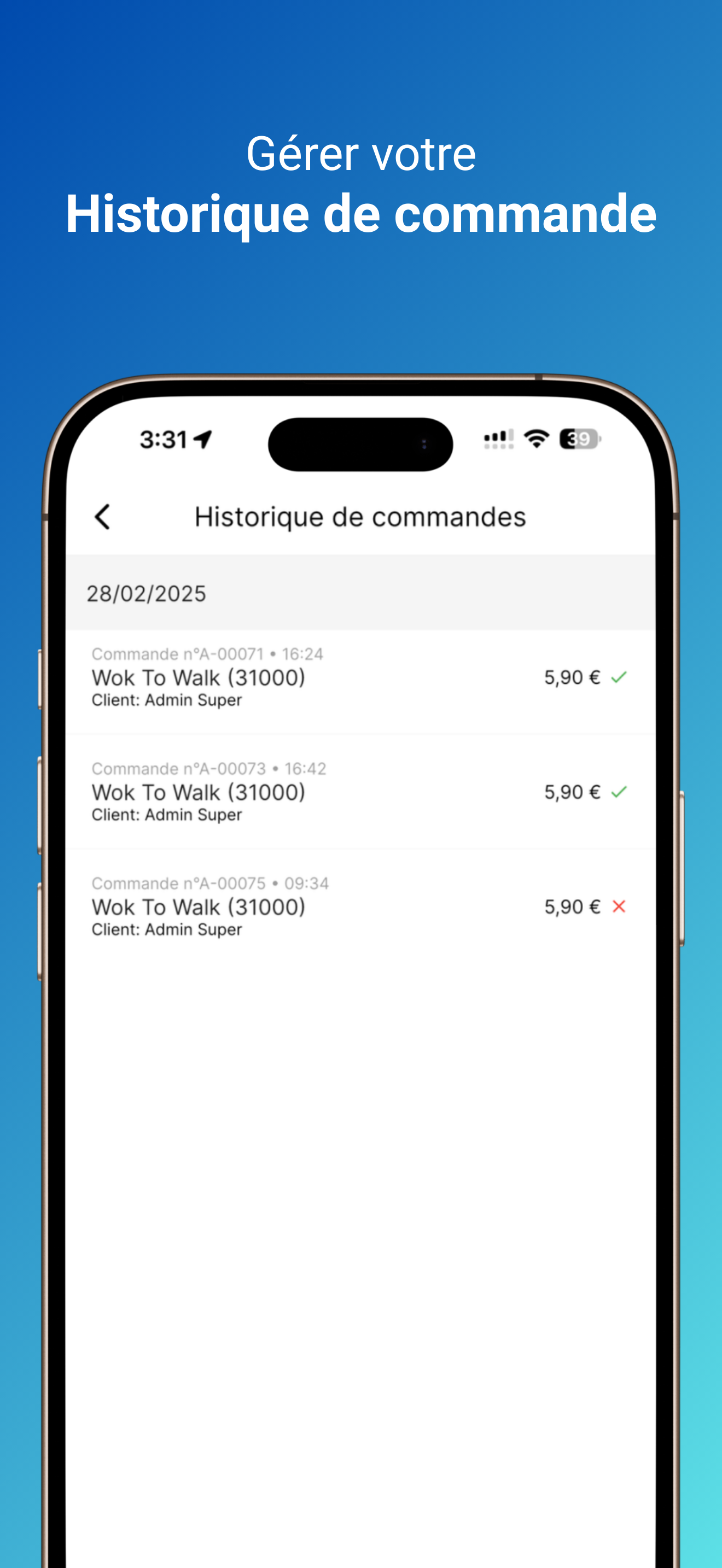 Drivoux Livreur - Livraison