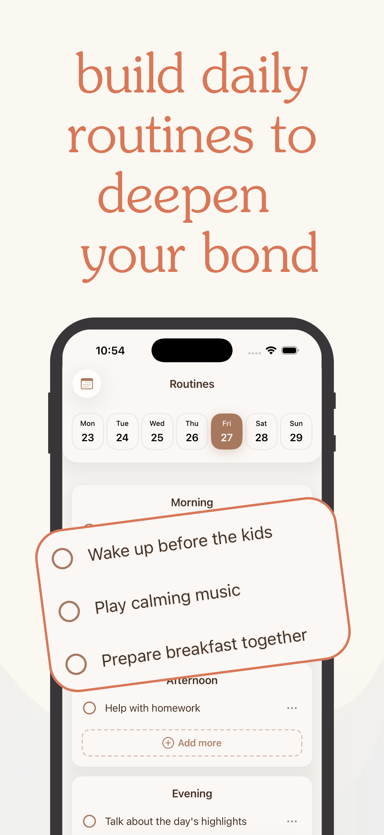 Evy: mindful parenting screenshot 4