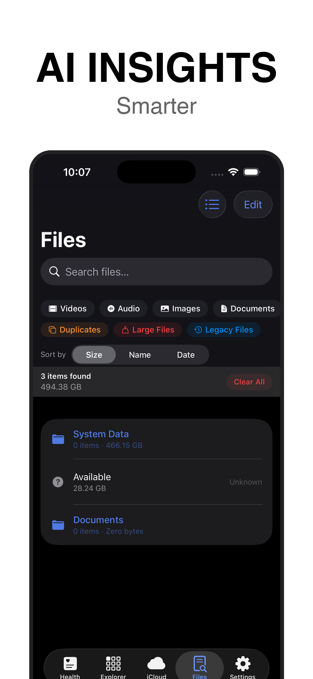 Storage Map & Cleaner: FilePro screenshot 4