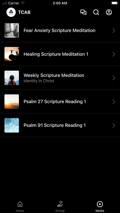 App screenshot