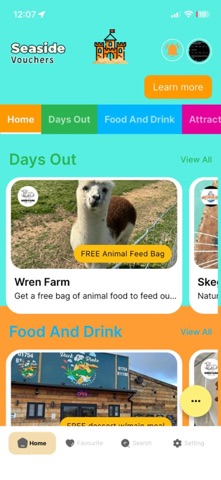 Seaside Vouchers-User screenshot