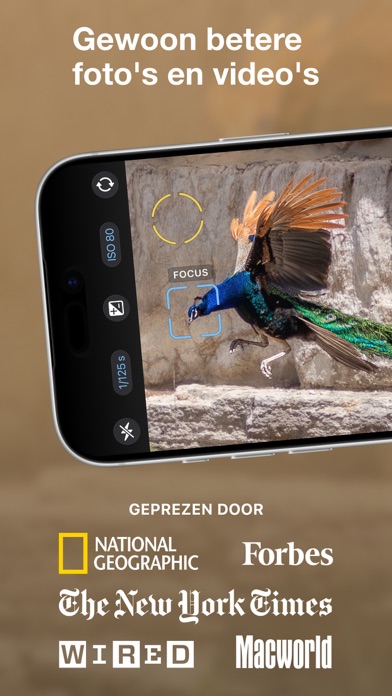 ProCamera RAW & HDR Camera App App Store preview screenshot 2