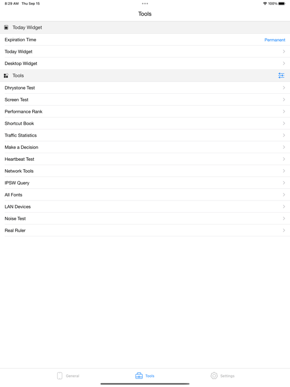 CPU Dasher Mobile Master Tools iPad screenshot 4 - Utilities app
